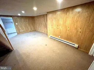 an empty room with a empty space