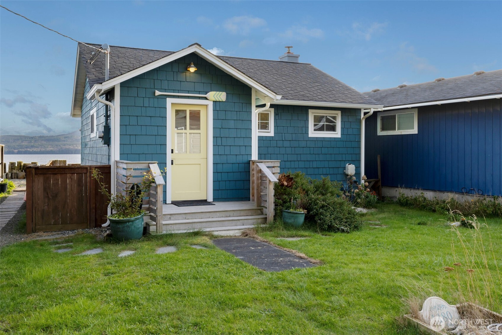 1180 Beckett Point Road Port Townsend, WA 98368 - Photo 6 of 31 a front view of a house with garden