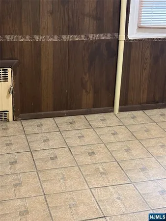 a view of a cabinet and window