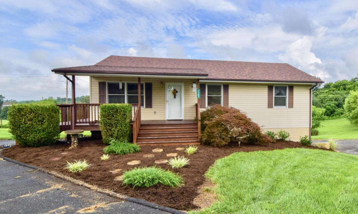 1167 Mill Iron Road Goodview, VA 24095 - Photo 1 of 19 a front view of a house with garden
