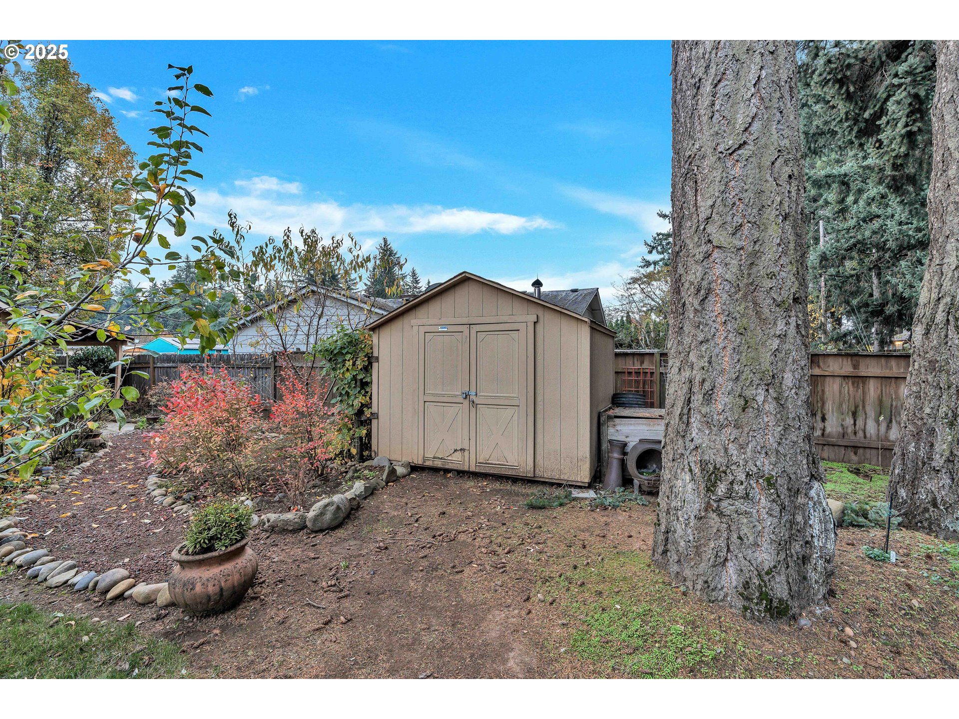 814 Northeast 196th Avenue Portland, OR 97230 - Photo 43 of 44 a view of a backyard