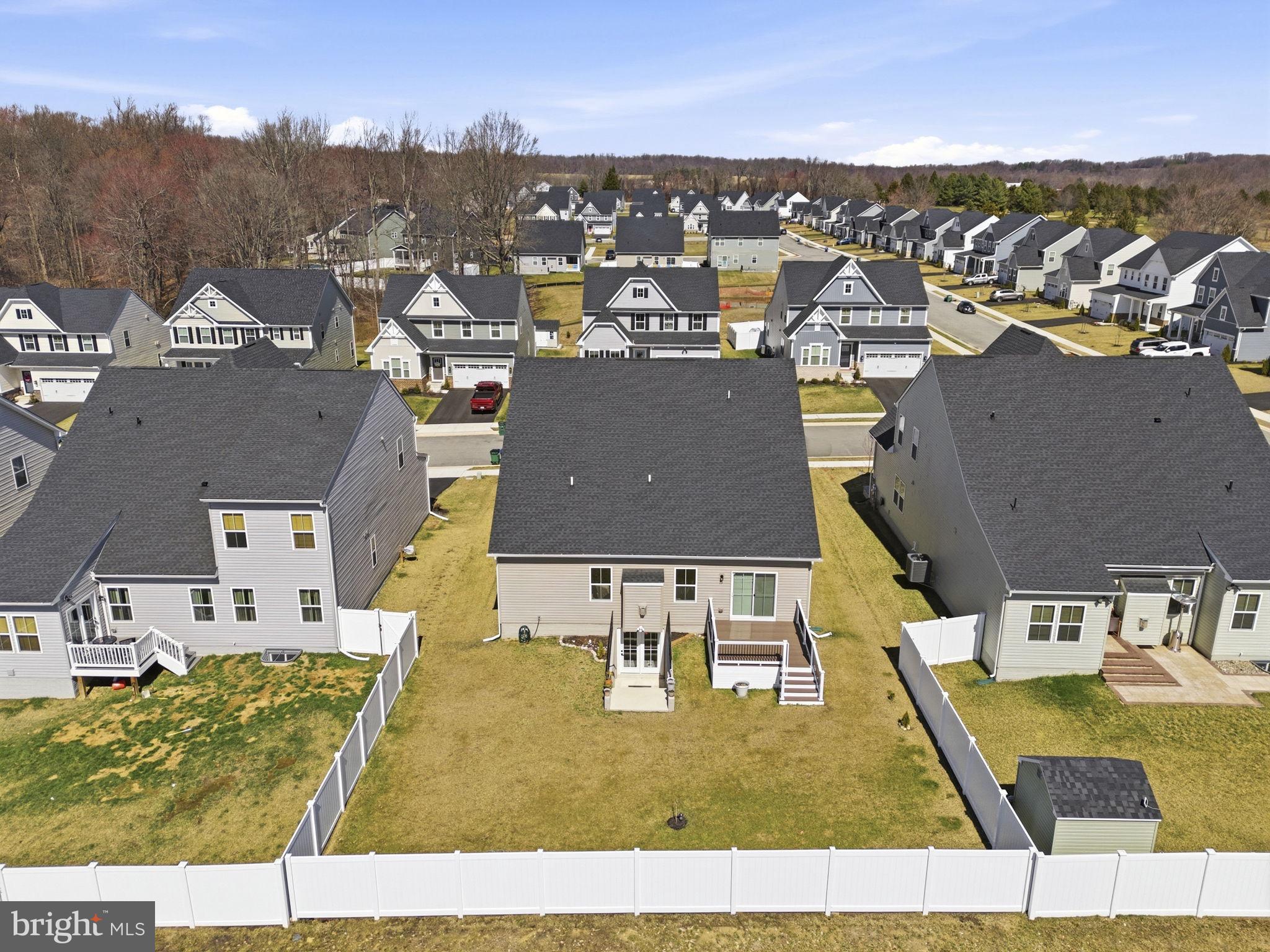 703 Cornerstone Lane Aberdeen, MD 21001 - Photo 33 of 53 an aerial view of residential houses with outdoor space