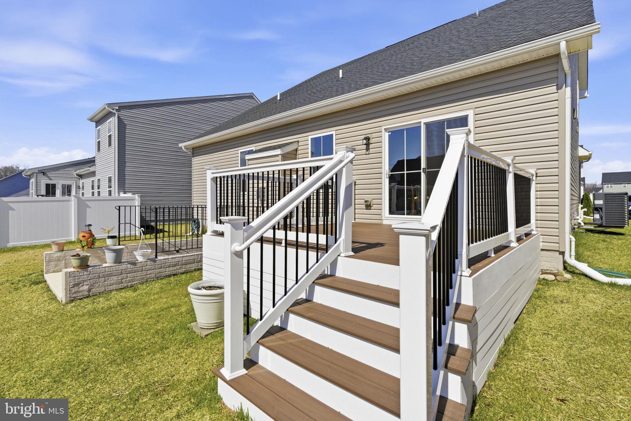 703 Cornerstone Lane Aberdeen, MD 21001 - Photo 43 of 53 a view of back yard with outdoor seating