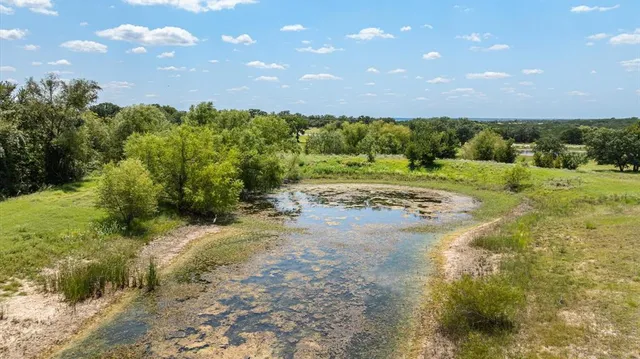 a view of a pathway with a yard