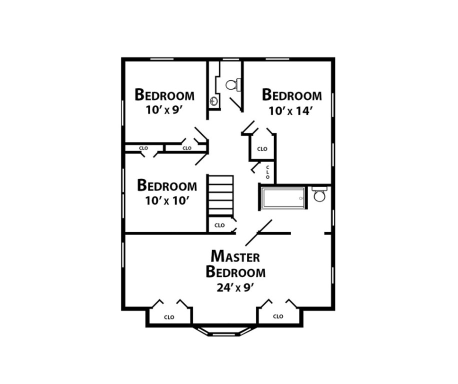 35 Highland Road Charlestown, RI 02813 - Photo 23 of 23 Floor Plan 2nd Floor