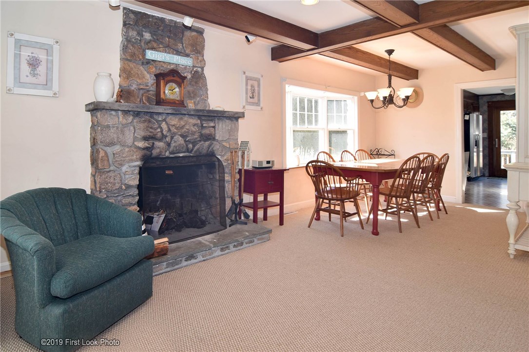 35 Highland Road Charlestown, RI 02813 - Photo 7 of 23 Fireplace & Dining