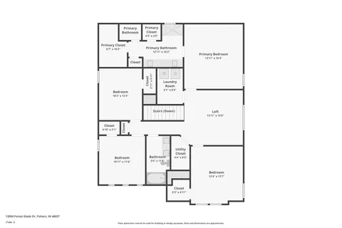 $425,000 | 13504 Forest Glade Drive, Fishers, IN 46037