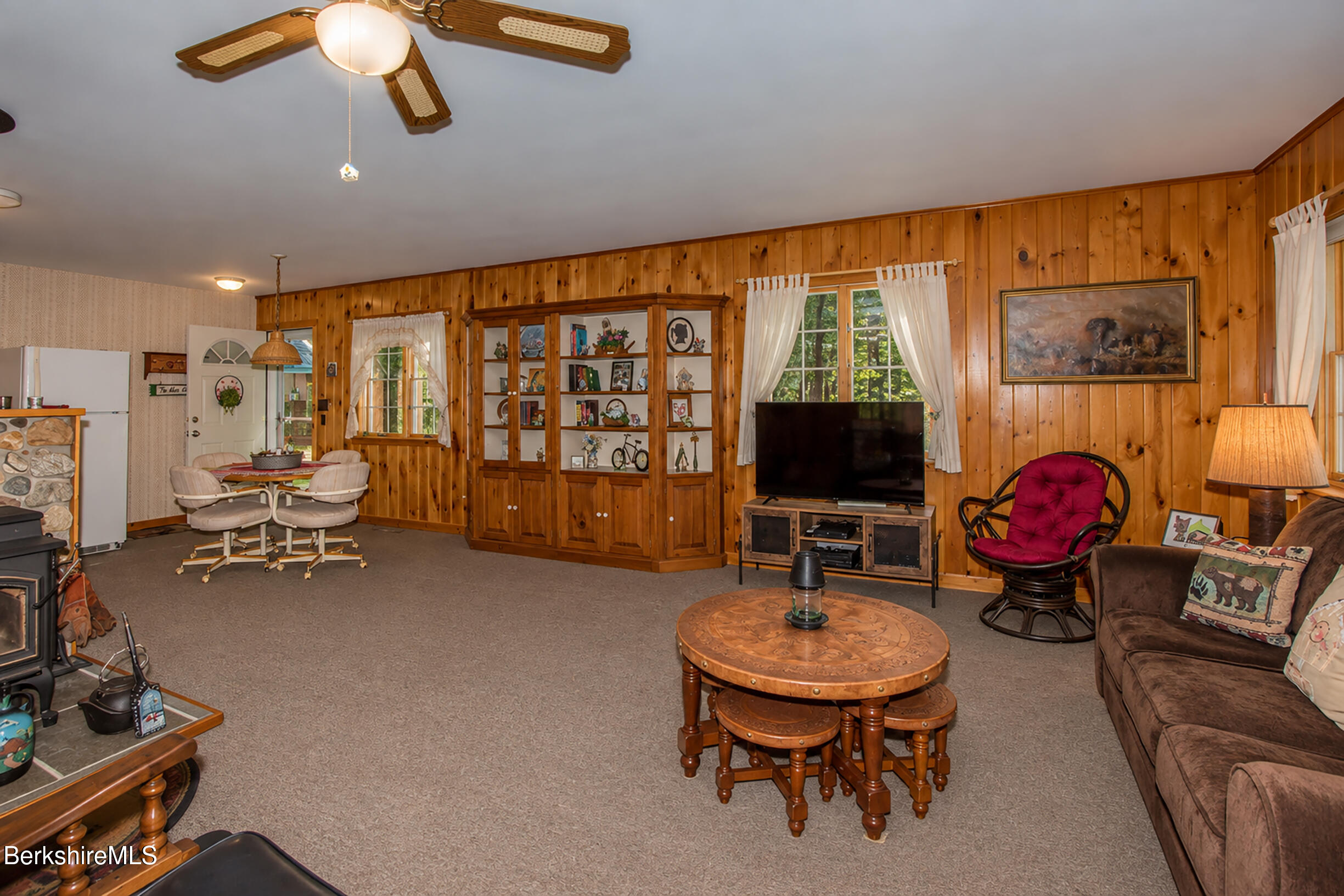 438 Churchill Road Otis, MA 01029 - Photo 13 of 41 living room
