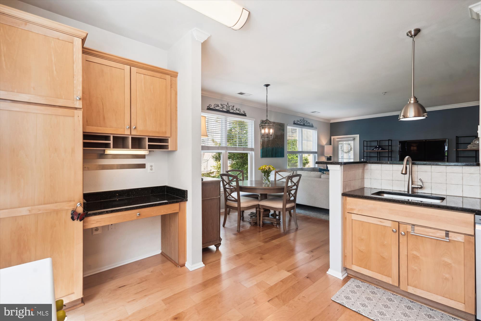 11800 Old Georgetown Road, Unit 1217 North Bethesda, MD 20852 - Photo 11 of 45 Kitchen with Built In Desk