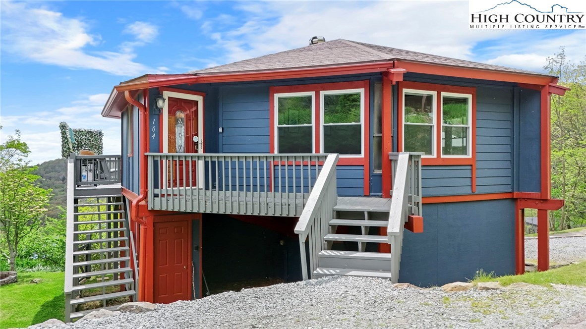104 Longview Court Seven Devils, NC 28604 - Photo 40 of 46 a front view of a house with a porch