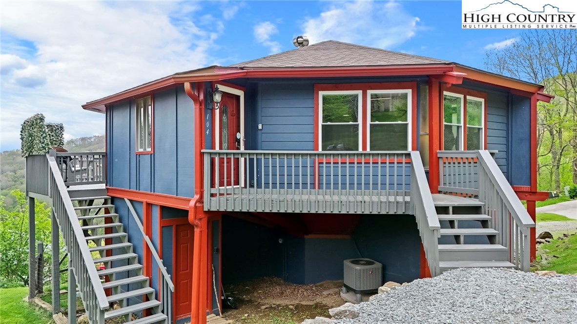 104 Longview Court Seven Devils, NC 28604 - Photo 41 of 46 front view of a house with a porch