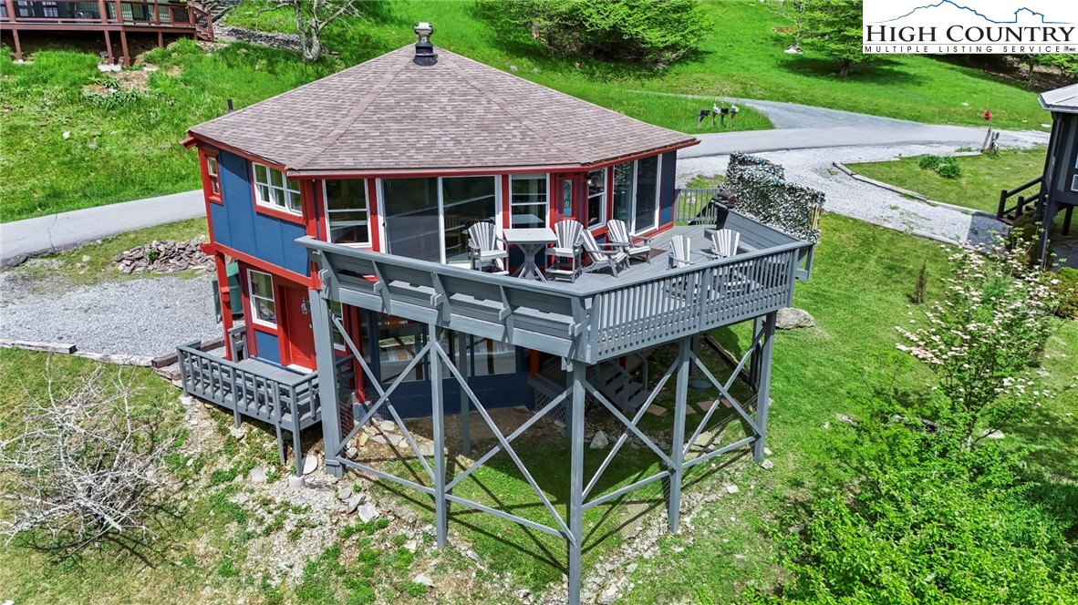 104 Longview Court Seven Devils, NC 28604 - Photo 45 of 46 a view of a chairs and table in the patio