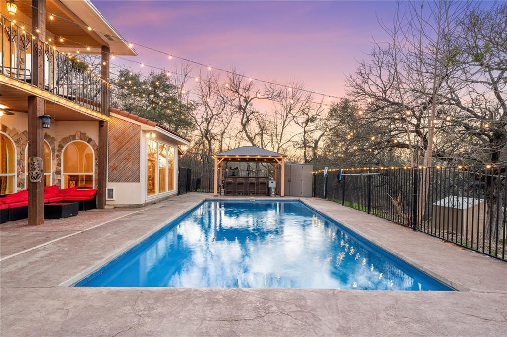 relax or entertain in this gorgeous backyard oasis