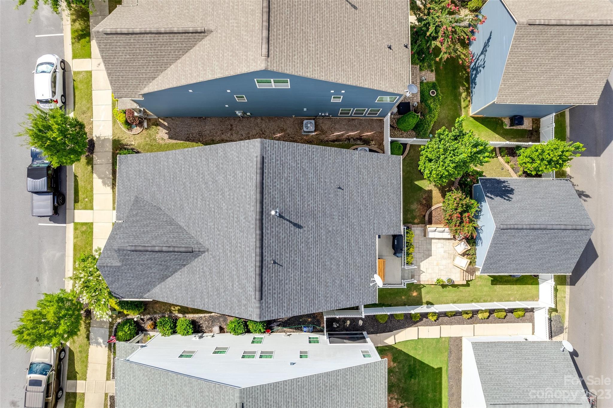201 Helton Lane Fort Mill, SC 29708 - Photo 36 of 47 an aerial view of a house with a yard and a tub