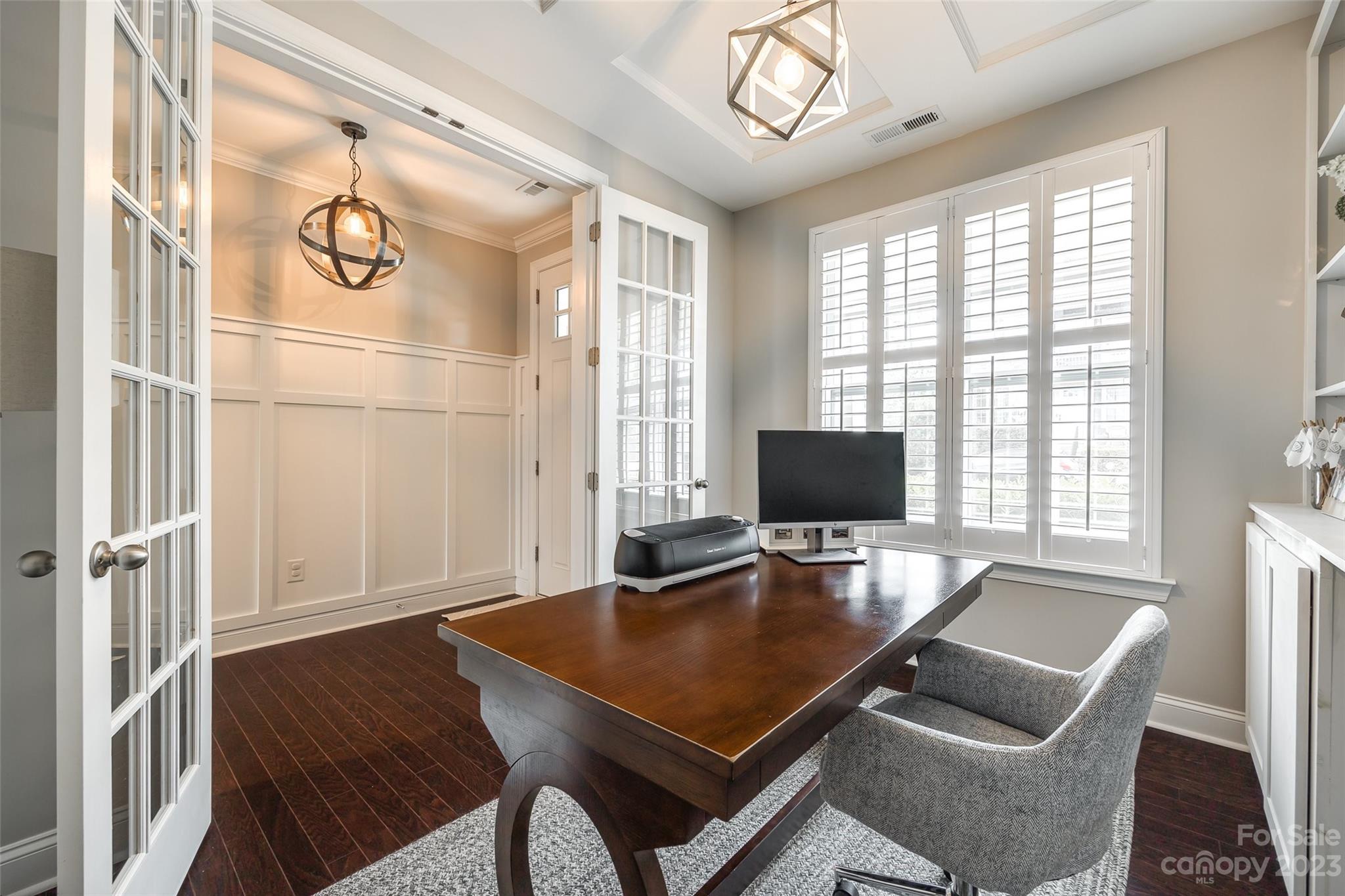 201 Helton Lane Fort Mill, SC 29708 - Photo 7 of 47 a view of a workspace with furniture and a window