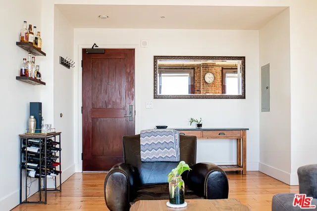 a room with storage and utility