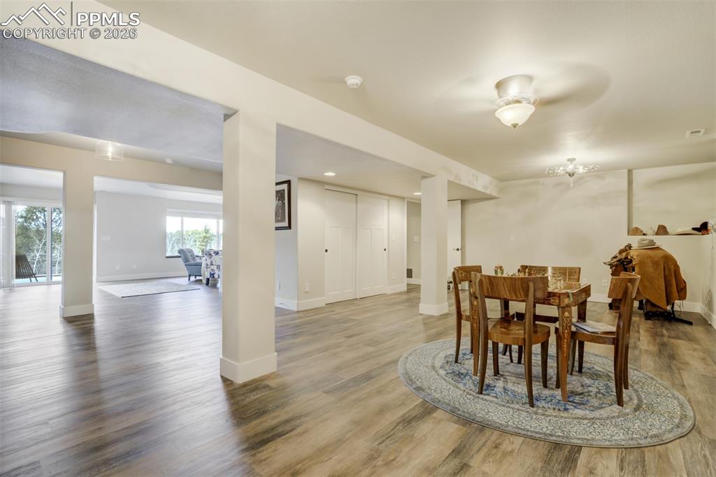 57 Cradle Lake Place Divide, CO 80814 - Photo 30 of 48 a view of a dining room with furniture