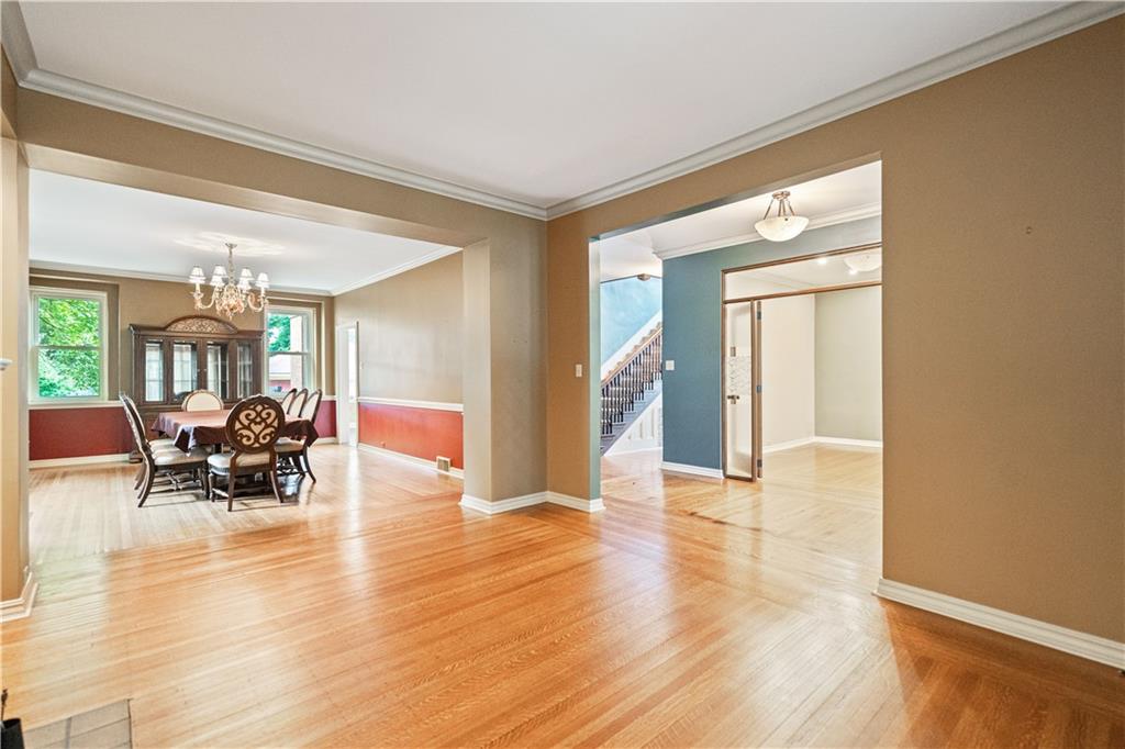 460 2nd Street Beaver, PA 15009 - Photo 11 of 50 Living Room is Accessible via the Foyer and Dining Room