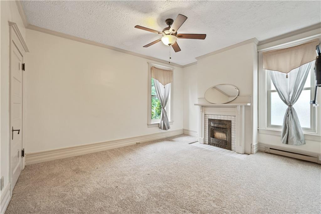 460 2nd Street Beaver, PA 15009 - Photo 34 of 50 One of four bedrooms. This bedroom offers decorative Fireplace.