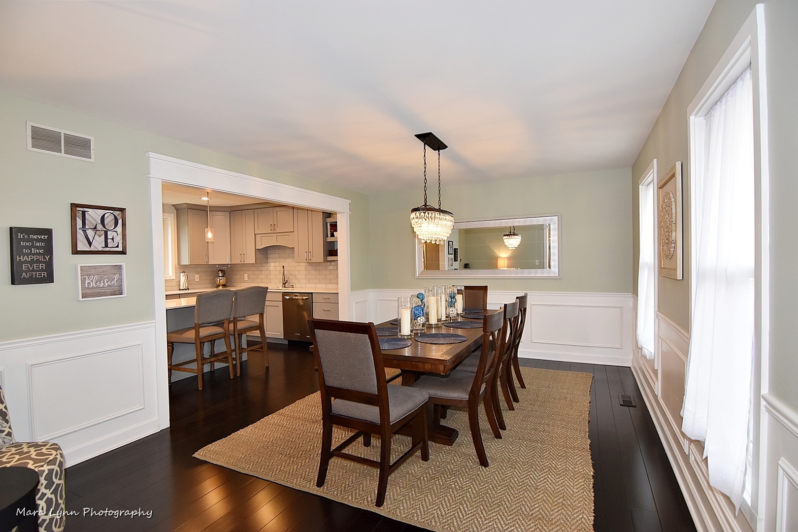 2667 Blackman Road Geneva, IL 60134 - Photo 3 of 17 a view of a dining room with furniture window and wooden floor