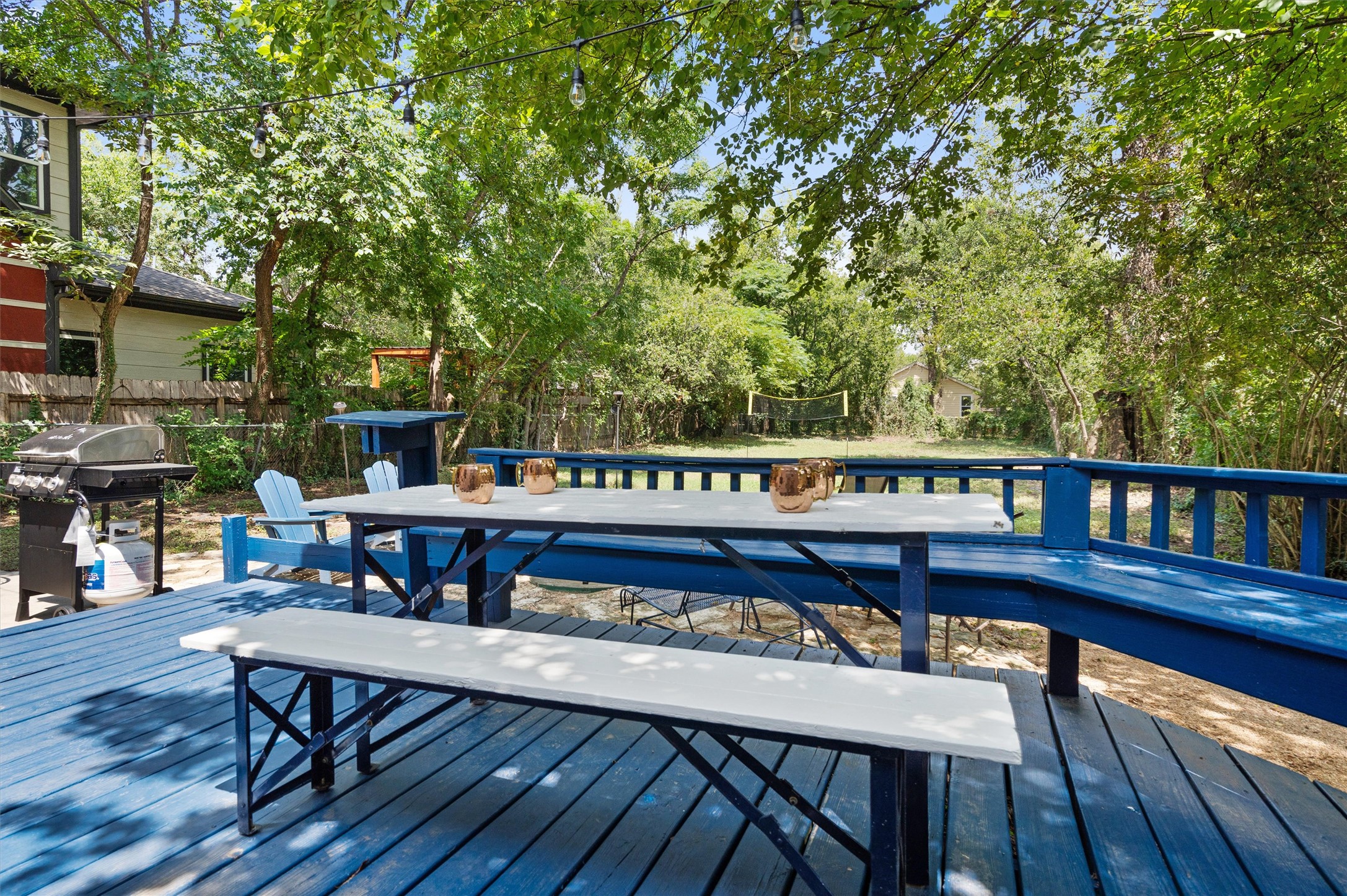 1407 Sanchez Street Austin, TX 78702 - Photo 24 of 34 Deck with grilling area and outdoor dining area
