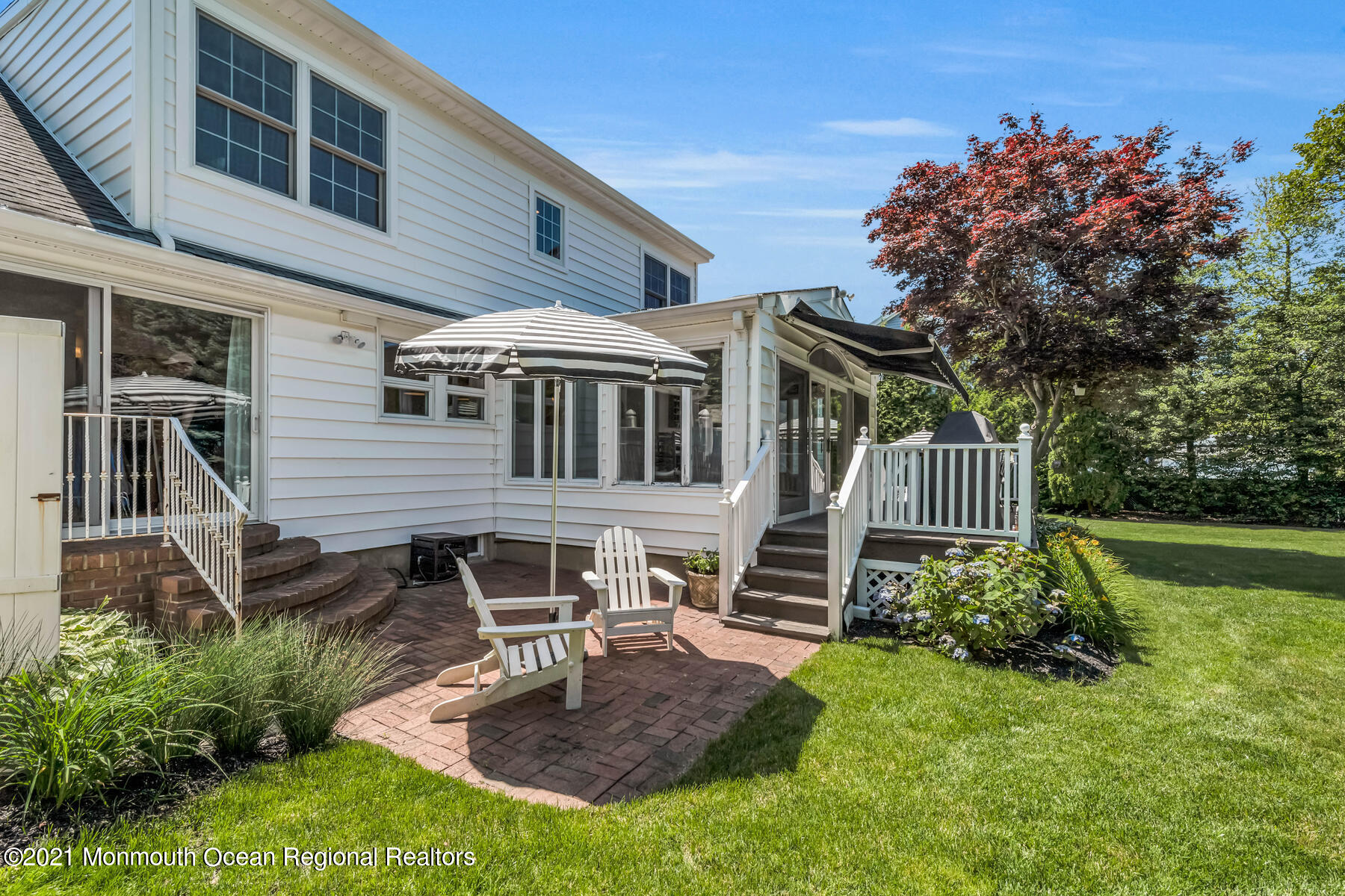 200 Lorraine Avenue Spring Lake, NJ 07762 - Photo 25 of 36 a view of a house with backyard and sitting area