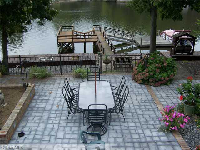 1661 Warf Road Lexington, NC 27292 - Photo 16 of 16 Yard/Garden. Another view of the front, lakeside, yard.