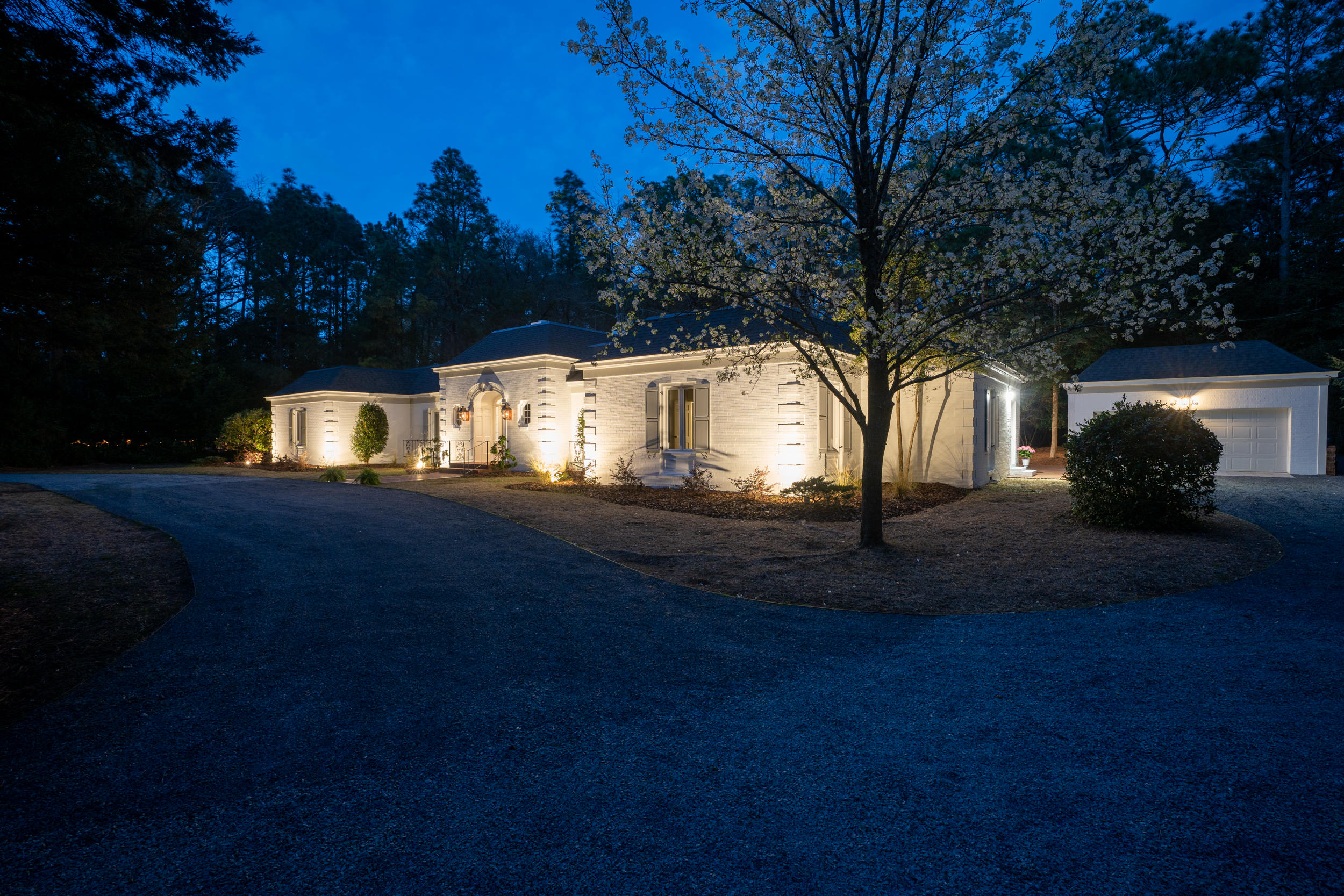 80 McCaskill Road West Pinehurst, NC 28374 - Photo 50 of 54 landscape lighting