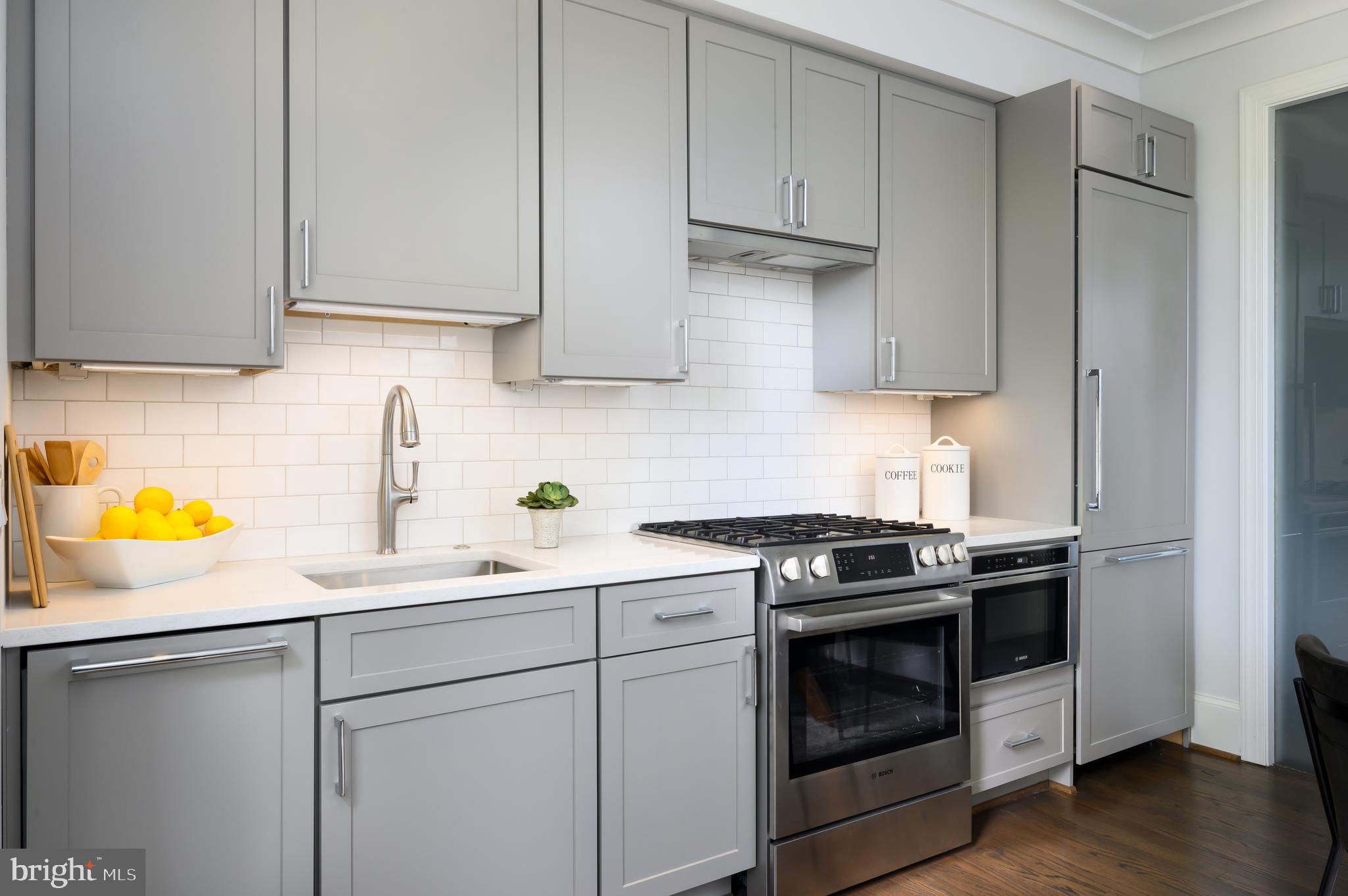 418 7th Street Southeast, Unit 303 Washington, DC 20003 - Photo 10 of 15 Chef caliber kitchen w/panelized appliances