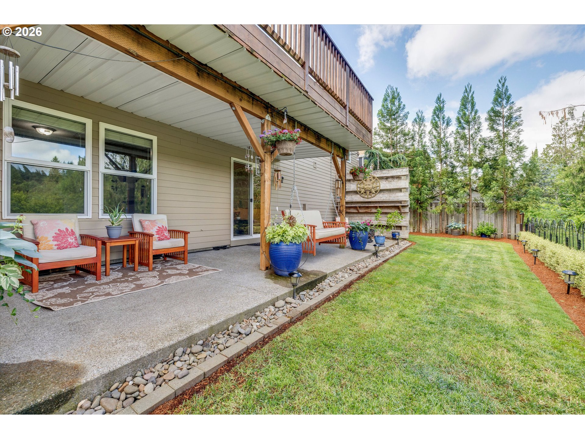 3769 10th Street Hubbard, OR 97032 - Photo 37 of 47 a view of yard with patio