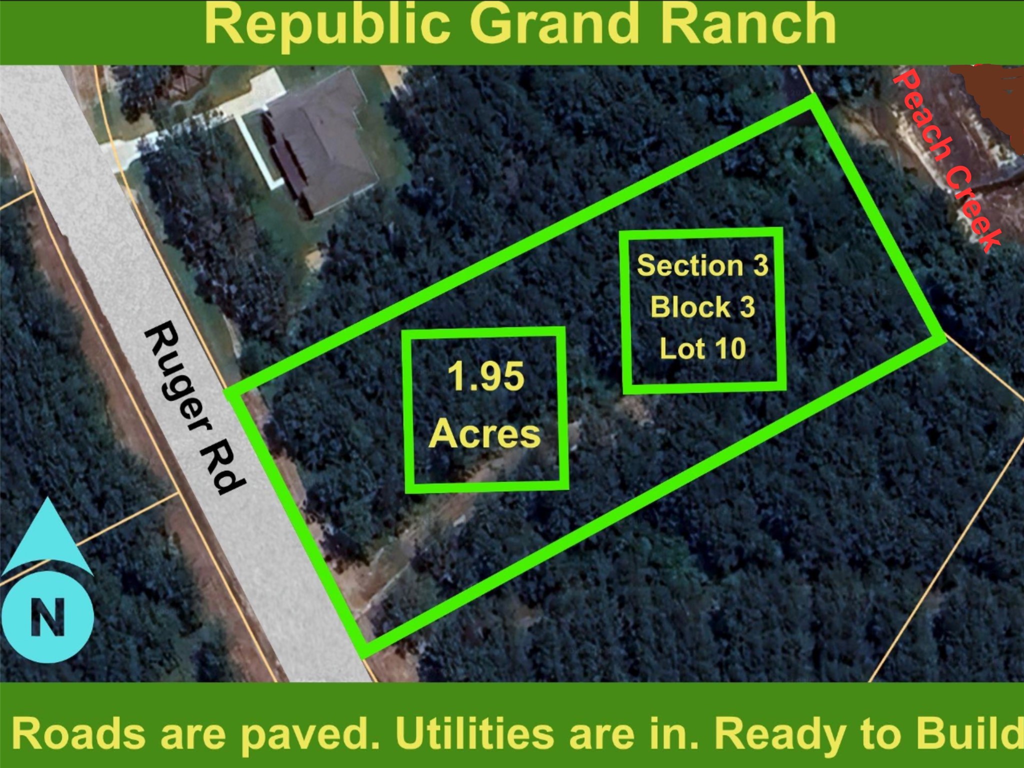 10795 Ruger Road Willis, TX 77378 - Photo 3 of 24 a sign on the side of the road