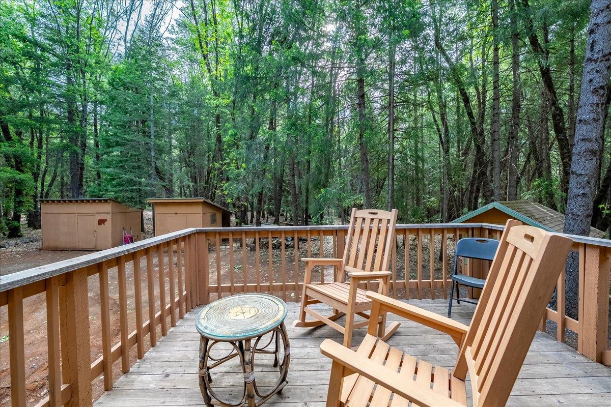 3000 Succor Lane Colfax, CA 95713 - Photo 28 of 56 a view of a two chairs and table on the deck