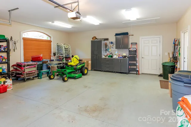 a room with furniture