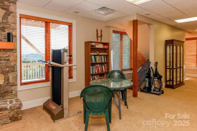 a bedroom with bed and window