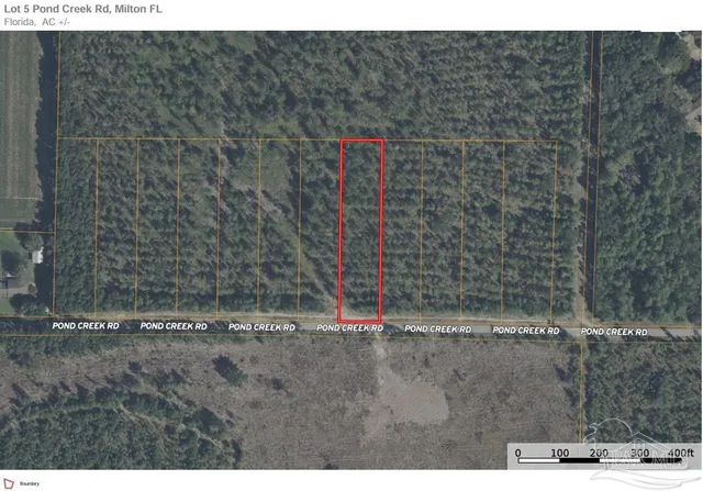 $70,000 | Lot 5 Pond Creek Road, Milton, FL 32570
