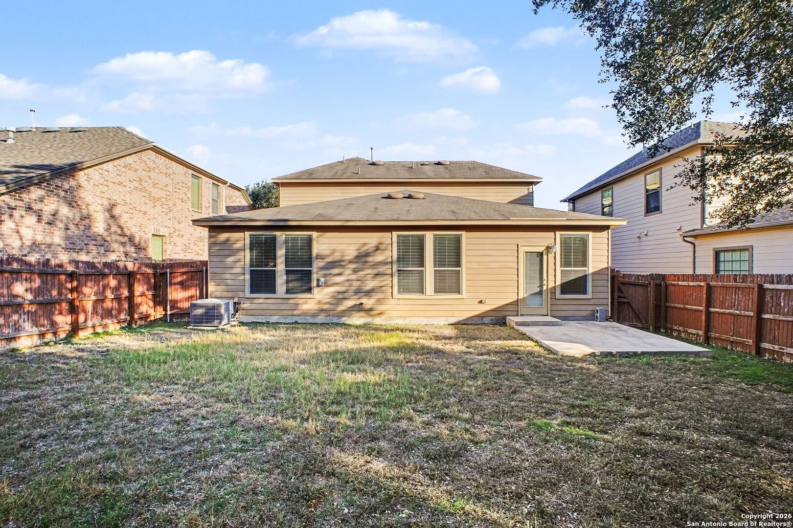136 Prairie Falcon Boerne, TX 78006 - Photo 25 of 26 a view of a house with a yard and sitting area