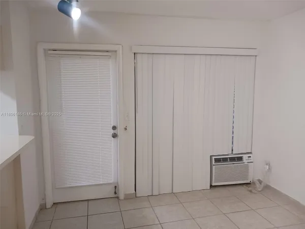 a room with a door