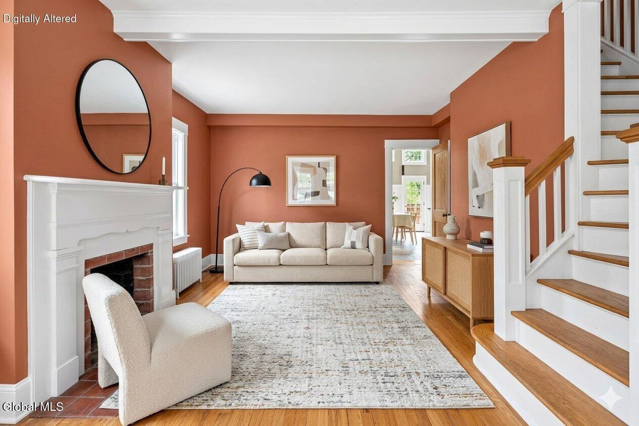 201 Kingsley Road Ballston, NY 12027 - Photo 11 of 66 A terra cotta living room