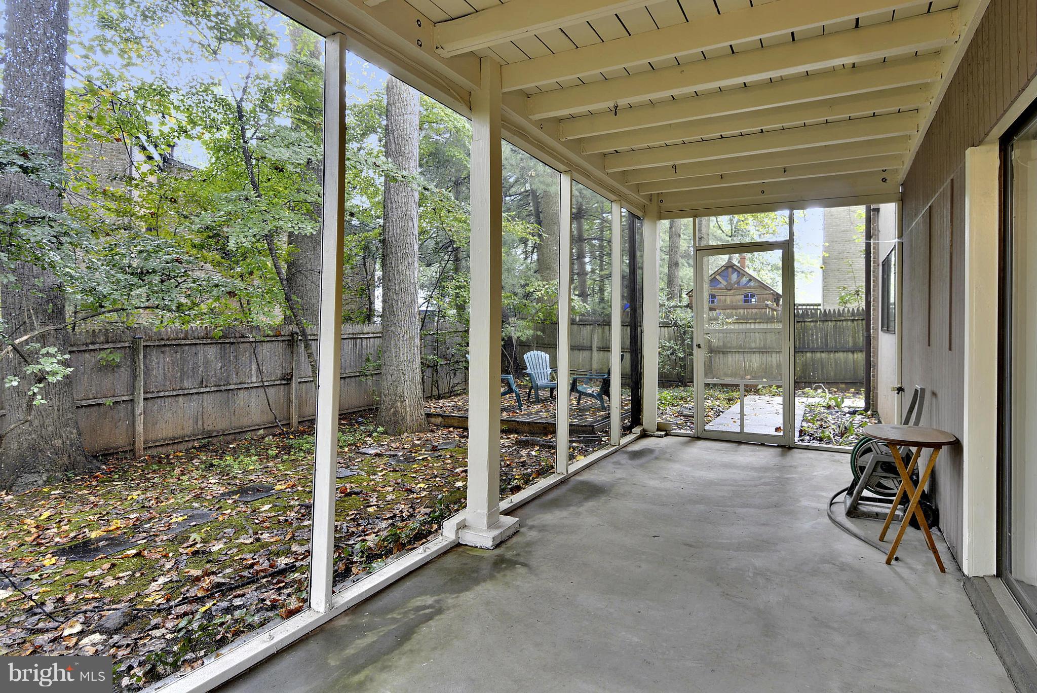 9407 Fernwood Road Bethesda, MD 20817 - Photo 29 of 30 Covered/Screened Patio