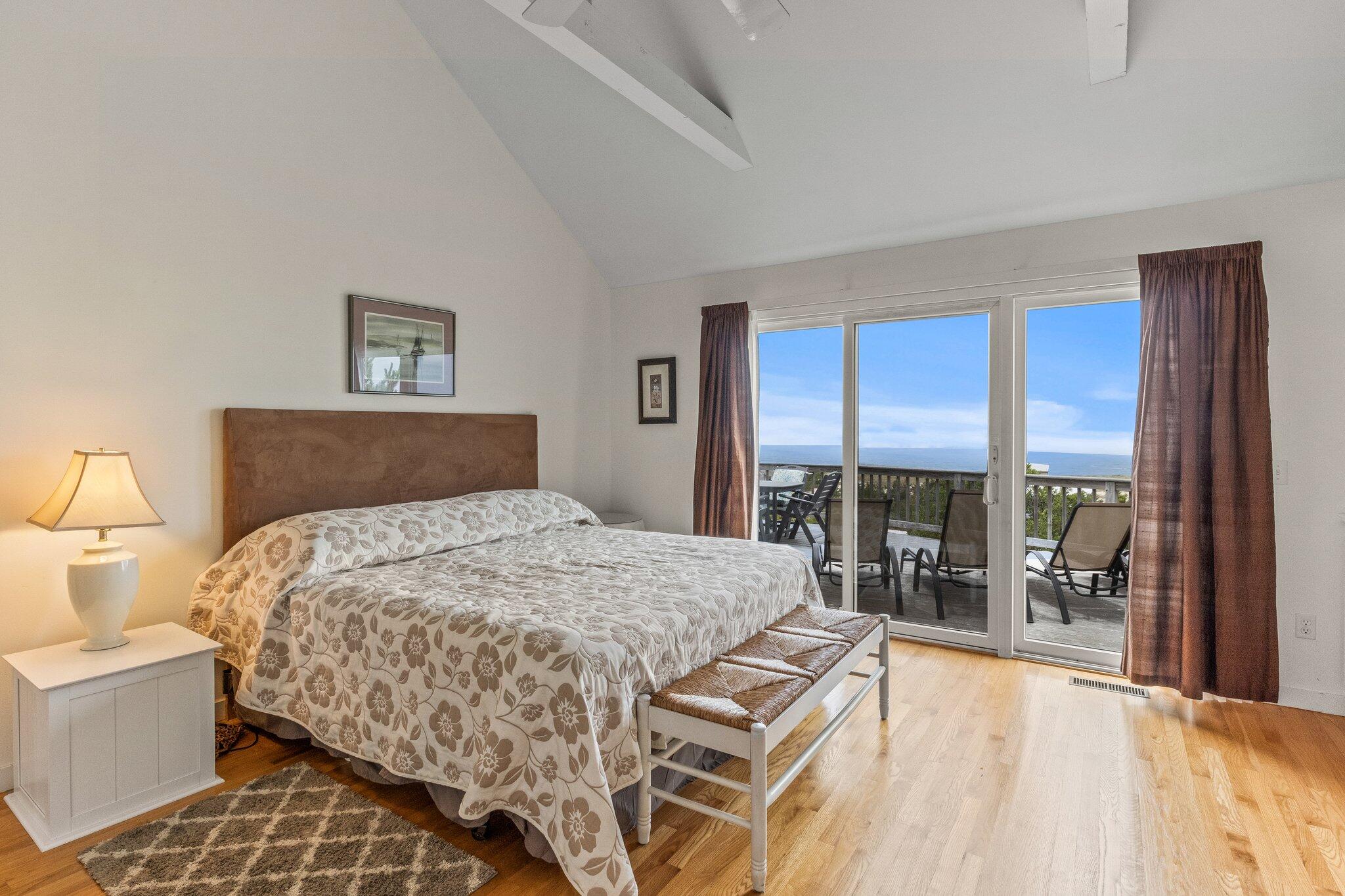 25 Great Hills Road Truro, MA 02666 - Photo 22 of 68 a bedroom with a bed and a view of bedroom