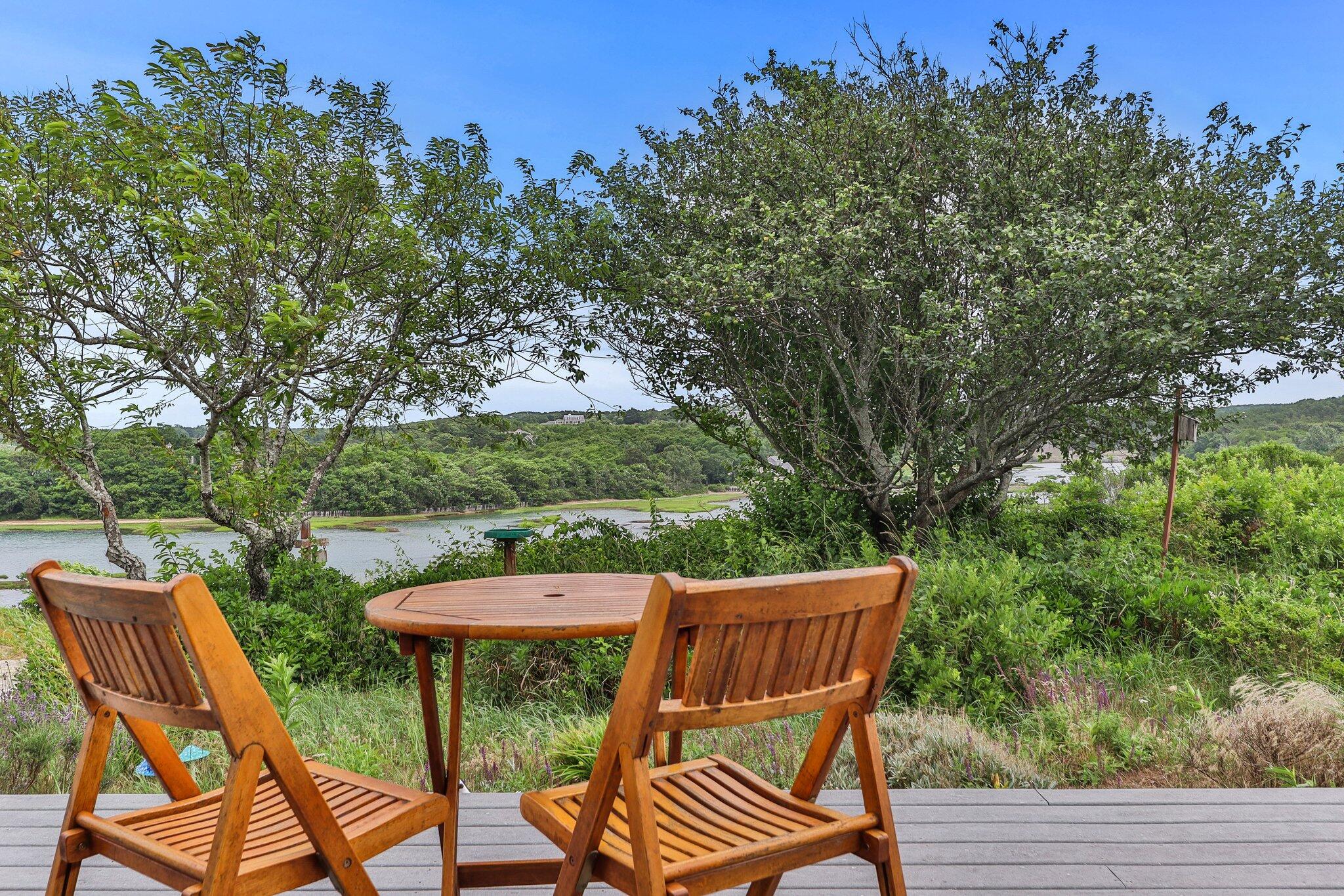 25 Great Hills Road Truro, MA 02666 - Photo 38 of 68 a view of an outdoor sitting area with furniture