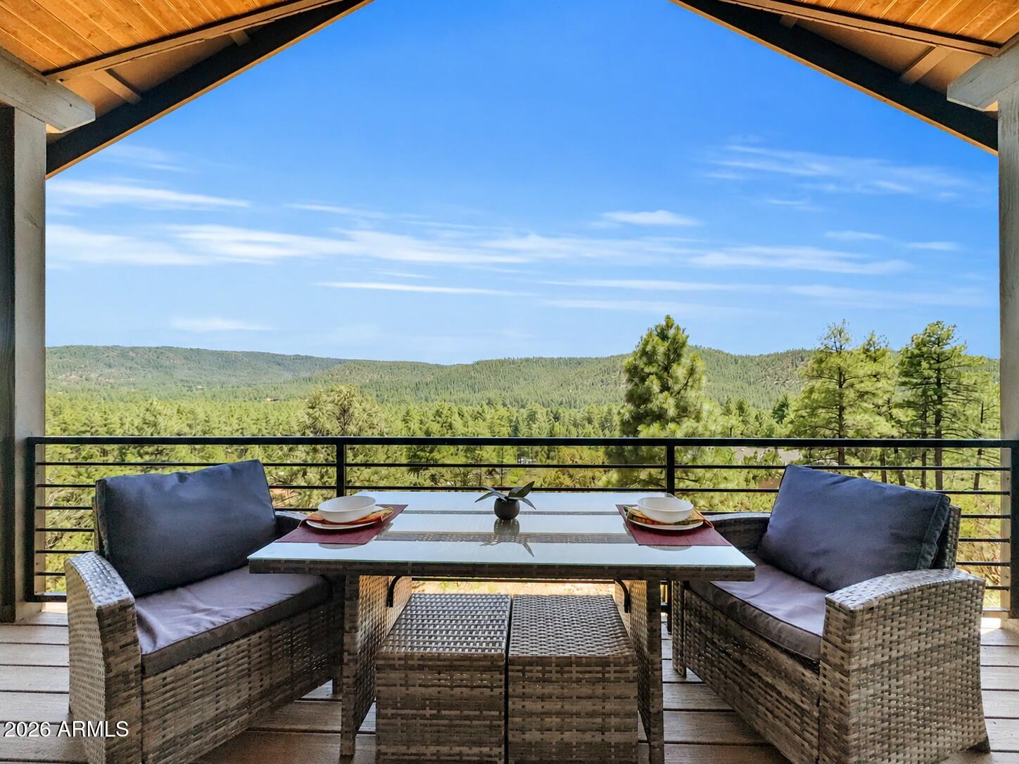 9155 Tomahawk Trail Pine, AZ 85544 - Photo 31 of 39 Patio View center