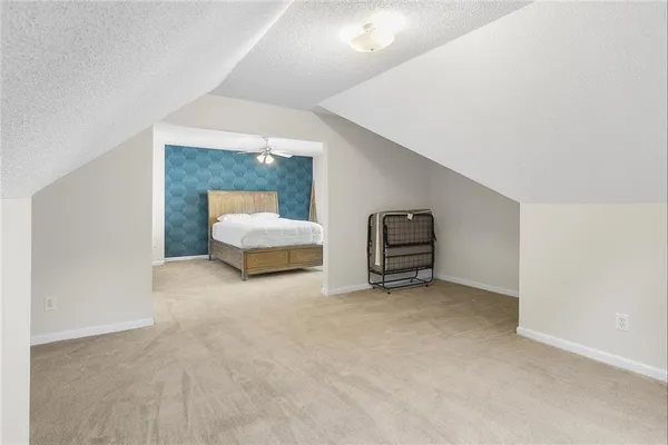 a view of room with furniture