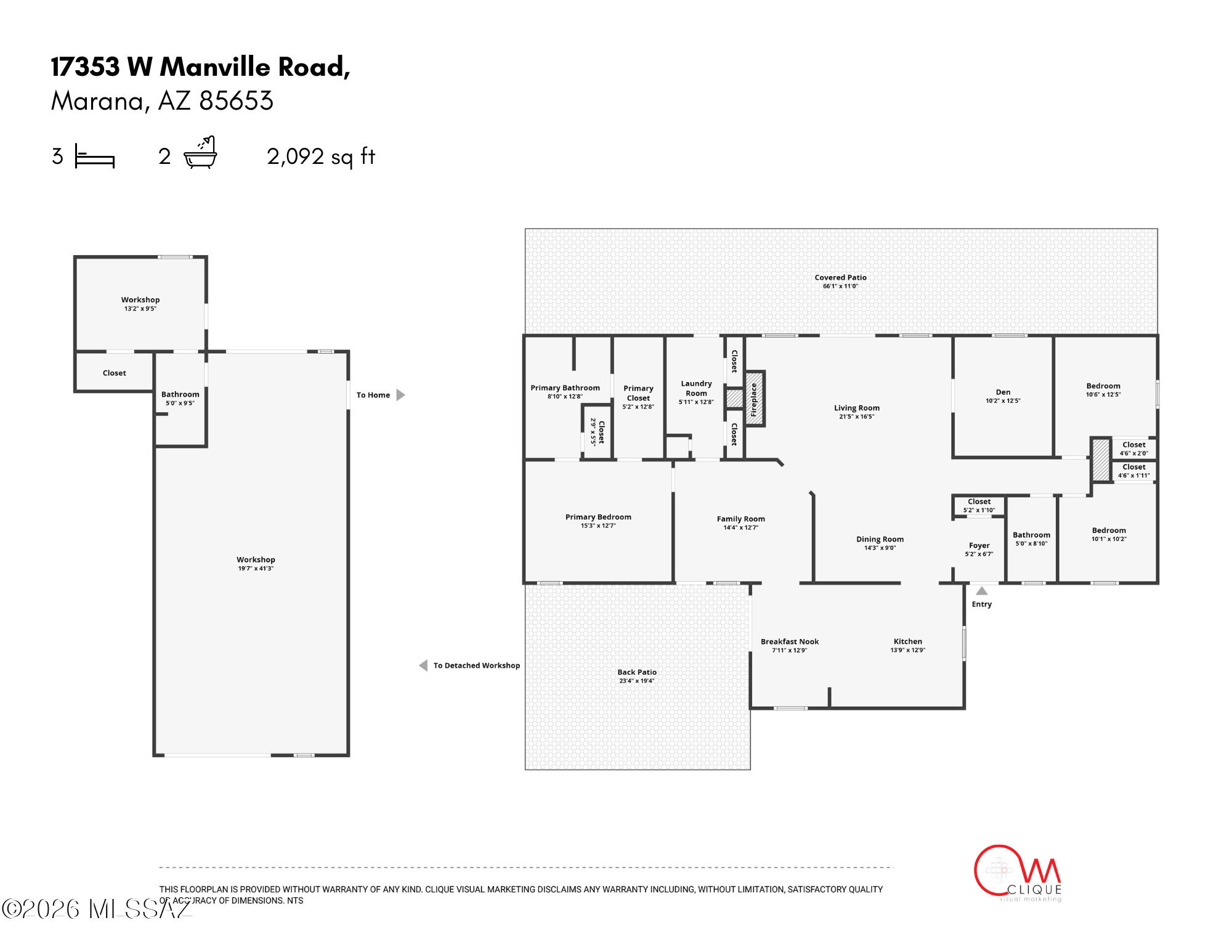17353 West Manville Road Marana, AZ 85653 - Photo 44 of 44