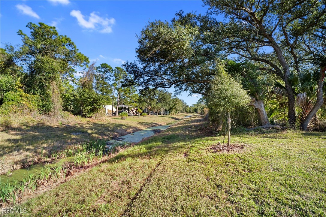 2816 Barry Road North Port, FL 34286 - Photo 36 of 36 a view of a yard with yellow tree