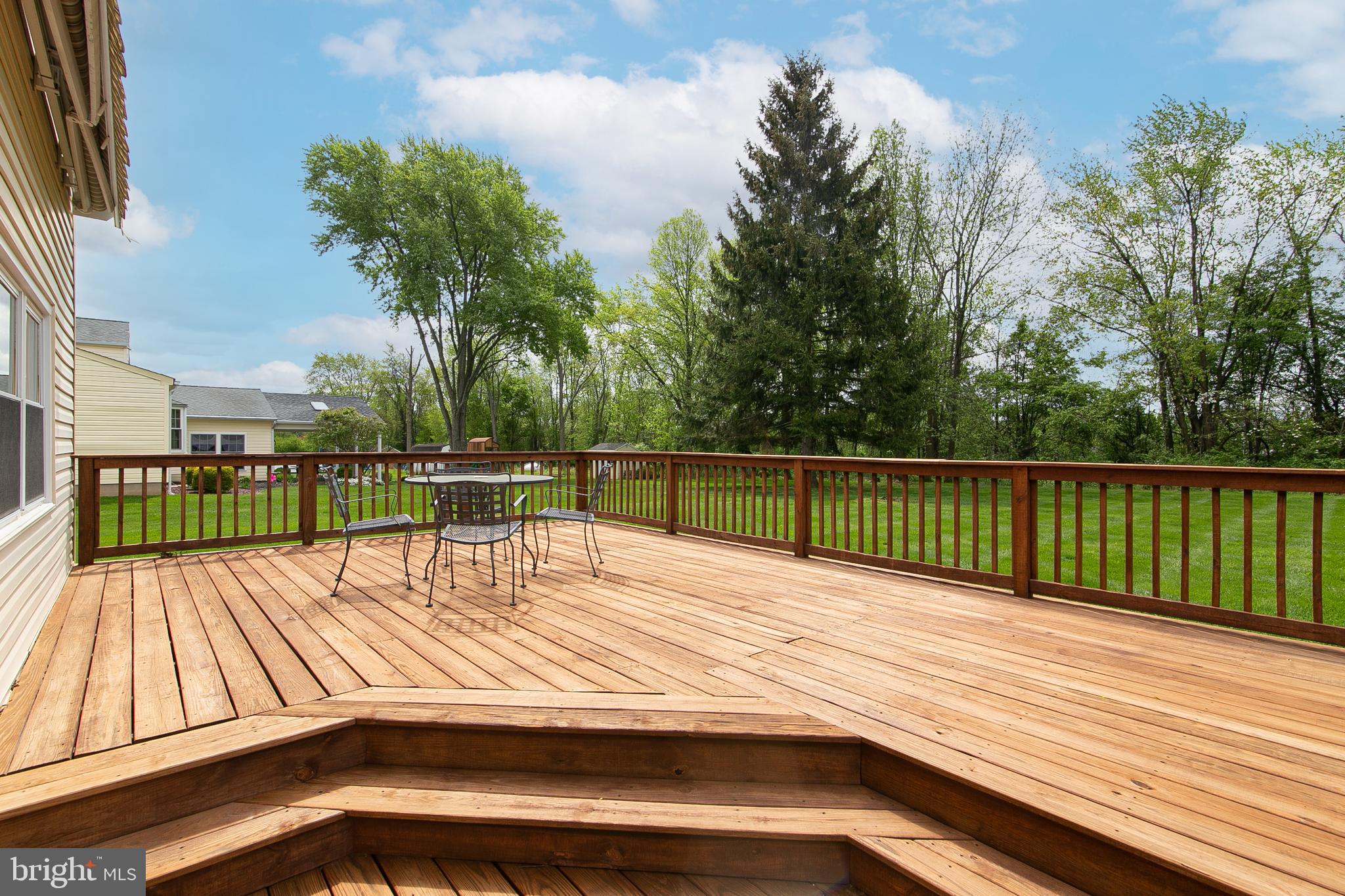 51 Rotterdam Road West Holland, PA 18966 - Photo 41 of 53 a view of a roof deck with wooden floor and fence