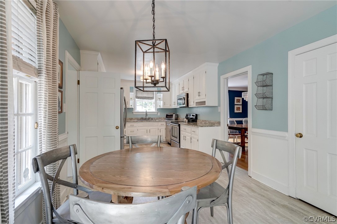 3421 Kenmore Road Richmond, VA 23225 - Photo 14 of 41 a dining room with furniture and window