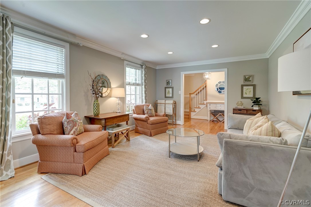 3421 Kenmore Road Richmond, VA 23225 - Photo 7 of 41 a living room with furniture and a large window