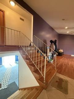 1236 Fisher Street Munster, IN 46321 - Photo 9 of 29 a view of a hallway with wooden floor