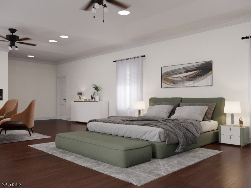 342 Ridge Road Dayton, NJ 08810 - Photo 13 of 46 a bedroom with a large bed couch and a window